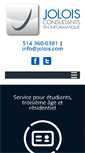 Mobile Screenshot of jolois.com
